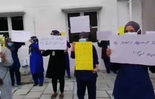 Frontline allowance libun lassvaathee hulhumale' hospital ge gina adhadhehge naruhun ihuthijaaju kohffi