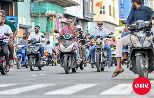 Male' sarahadhugai 1 lakka ah vureh gina vehichle, eyge therein 92 percent akee motocycle 