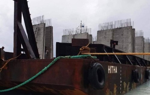 Guraidhoo harbor project proceeding smoothly