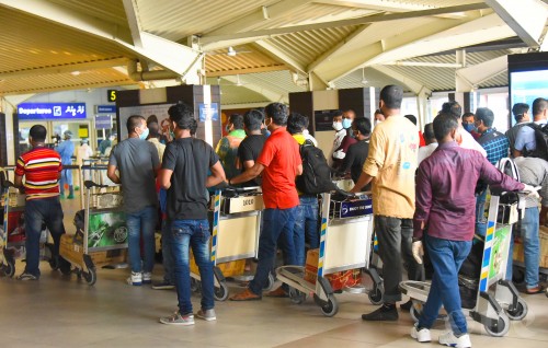 Over 500 expats transferred back today