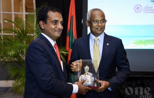 President Solih invites Sri lankan businesses to invest in Maldives