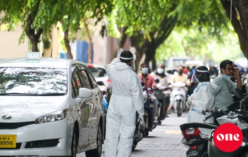 Miadhu positive vee 103 meehun, Male in 35 meehun