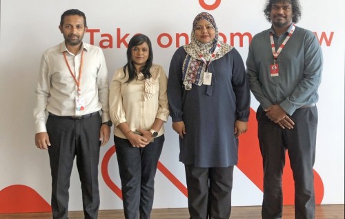 Dhivehi red crescent in insaaniyathataki kohdhey massakai thaka Dhiraagun ehee foarukoh dheefi