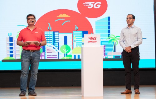 Ooredoo in Male' ah 5G tha'aarafu kohffi