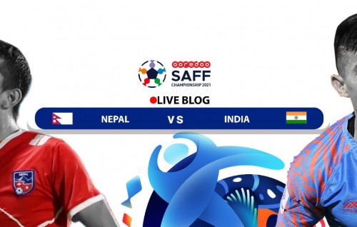 Ooredoo SAFF Championship 2021: Nepal 0-1 India