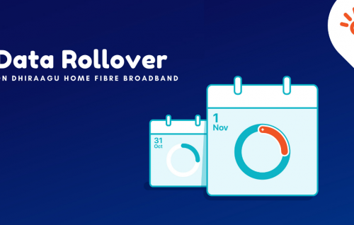 Dhiraagu home fibre broadband customerunnah mihaaru mass nimumun baakee hunna data libeyne