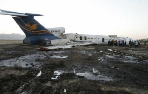 15 killed in cargo flight crash in Iran