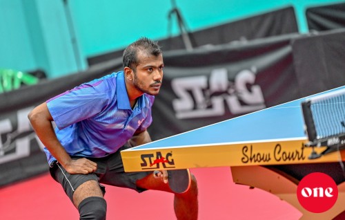 Asian TT championship: Singles event gai molheh hoadhunee Munsif ah ekani, Raajjeyge kulhuntherin ah mubaaraaiyy nimijje
