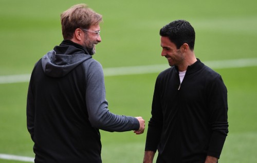 Liverpool akee thafaathu level ehgge team eh: Arteta