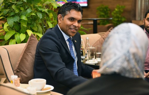 India ge Amritha Hospital gai faruvaa hoadhamun anna dhivehinge haalu Naibu Raees bahlavailahvaifi