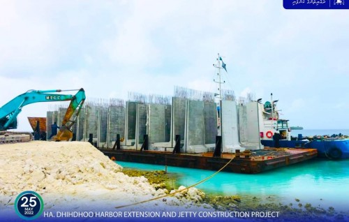 Dhihdhoo bandharu mashroo ah beynunvaa concrete galuge shipment gengosfi