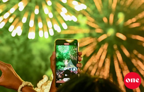 Aa aharuge harakaaiy thah Hulhumale' gai, drone show akaai havaa eruvun mirey!