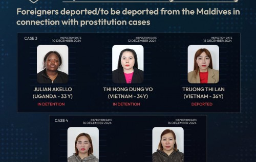 Hashi vikkumuge viyafaari kuri network eh athulaigane, 3 anhenaku deport kohfi
