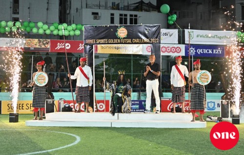 Sonee Sports Golden Futsal Challenge King akah Gabey