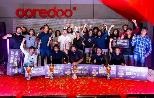 100,000  rufiyaage faisaage inaamaaeku Ooredoo Nation ge ''ultimate gaming festival'' anna february gai