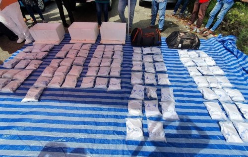 119 kgs of drugs seized in 48 hours