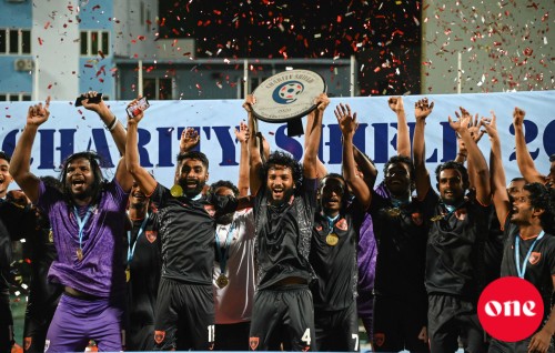 #OnePhoto : Eagles in furathama faharah charity shield ufulaalun