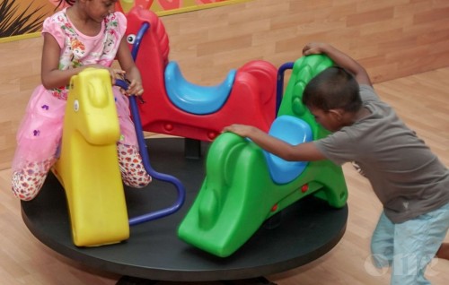 Dhiraagu reopens children’s play area at IGMH