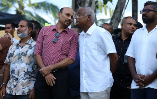 Umaruge running mate Maaz Saleem, Raees Soliha thaaeedhu kurahvan ninmavaifi