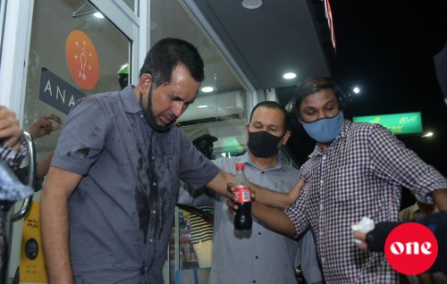 Pepper spray jehumuge sababun Saeed ah ADK gai faruvaa dhenee