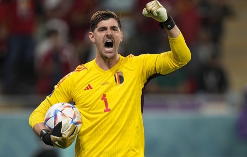 Belgium ge squad gai Courtois nuhimeney