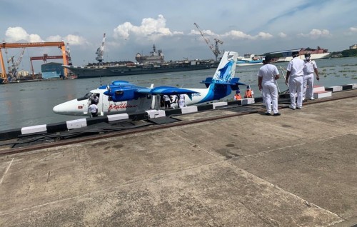 Raajjey ge ehee aa eku India gai Seaplane ge hidhumaiy fashanee