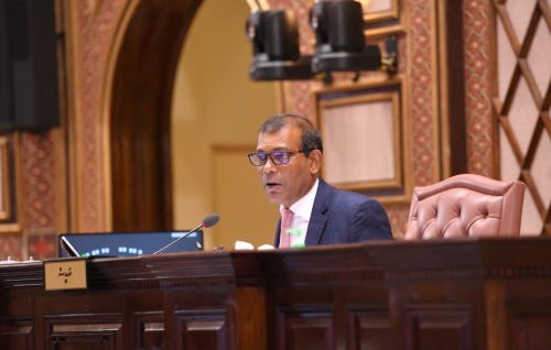 Aa sarukaaraa medhu badhubas bune baeh vazeerun beyruge faraaithakah eba message kurey: Nasheed