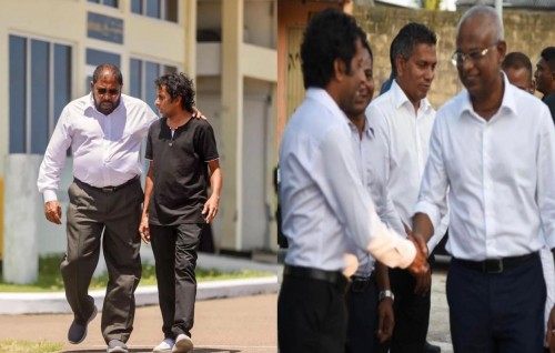 Qasim ge tharujamaanu, Ali Solih ge thaaeedhuves Raees Solih ah