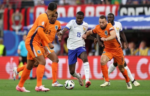 Mbappe left on bench as France share goalless draw with Netherlands