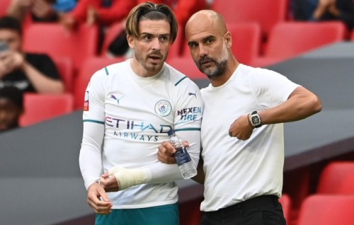 Grealish furathama fenili community shield match in City bali
