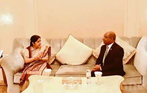 India’s Minister of External Affairs to arrive in Maldives on official visit