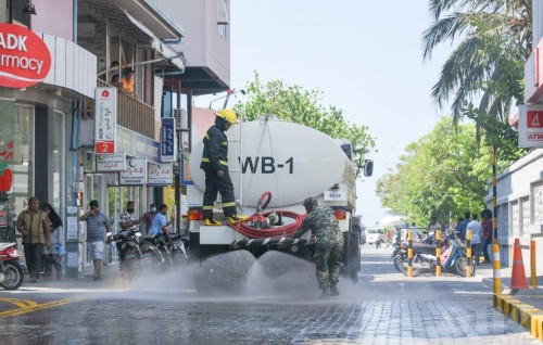 Parts of Male’ under quarantine for emergency exercise