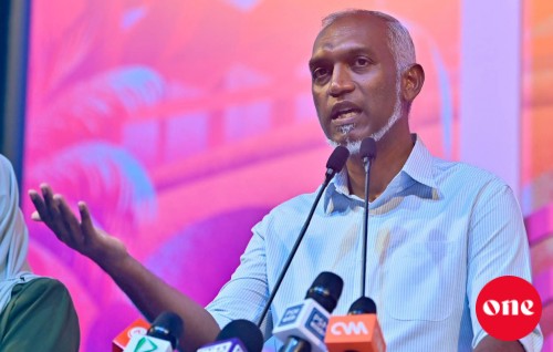 Gaumu isskoh, ekugai massakaiykurumah siyaasee party thakah Muizzu dhauvathu
