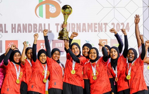 Gaumee Handball champion kan Red Hawks aai GB in hoadhaifi