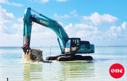 Field work on Mandhoo harbor project begins