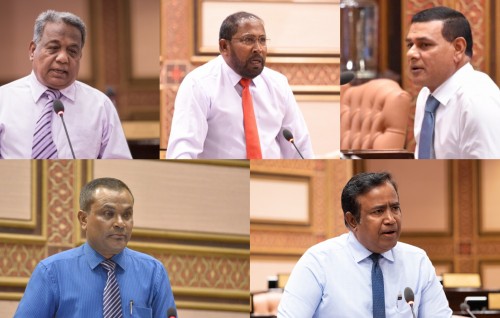 Dhen riyaasathu balahahttavaane tharutheebu: Siyam, Qasim, Salee, Ghafoor adhi Amir