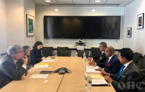 Foreign meets with US Treasury and USAID
