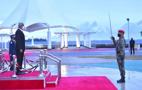Independence Day festivities begin with flag raising ceremony