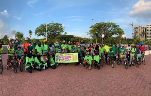 Bike Maldives ge junior bike club ge thamreenuthah foari aaeku kuriah