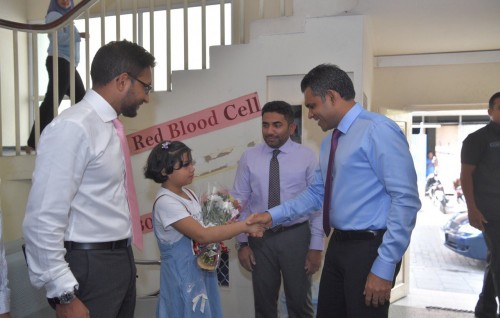 Vice President visits National Thalassemia Center