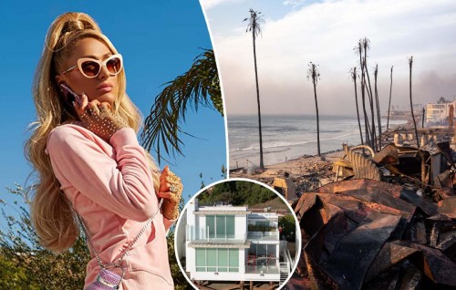 Los Angeles fire: Paris Hilton fadha gina tharinge gethah andhaifi
