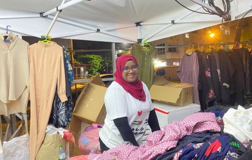 Palestine ah eheevumah MOMs in maadhamaa hulhumale' gai fund raising harakaatheh baahvanee