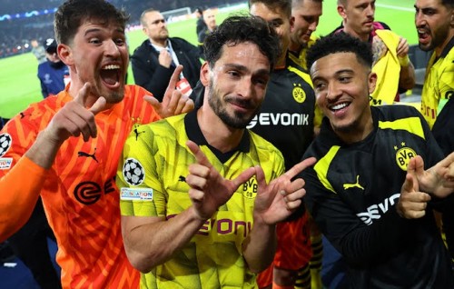 2 vana leg gaives PSG balikoh, Dortmund final ah