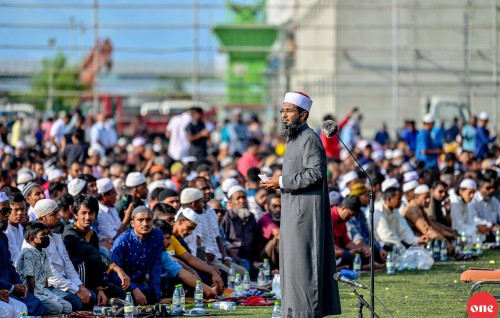 Eid prayers held in congregation after two-year hiatus