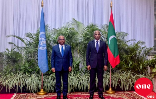 Kudhi gaumuthakuge dharani lui kurumah UN in massaikai kohdhehvumah Raees Solih edhivadaigenfi