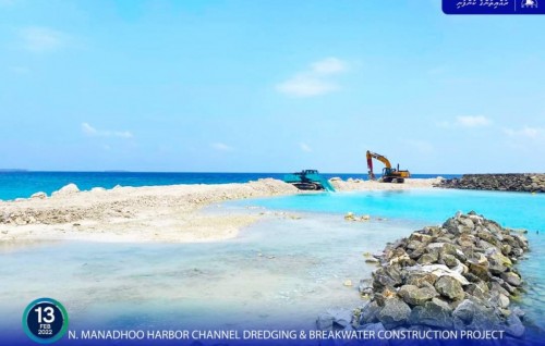 Manadhoo Harbor Project moving forward at speed