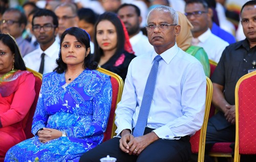 Yumna ge thaaeedhu Raees Solih ah