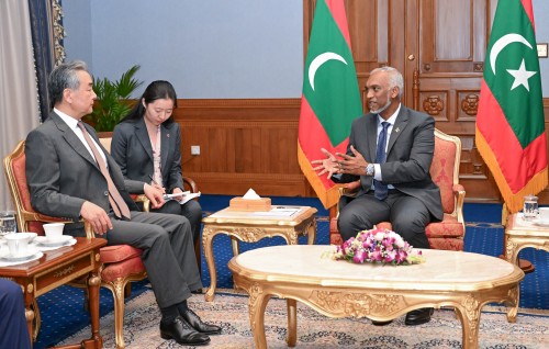 China ge enme gaai gauamakah vaan Raajje othee thayaarah: Raees