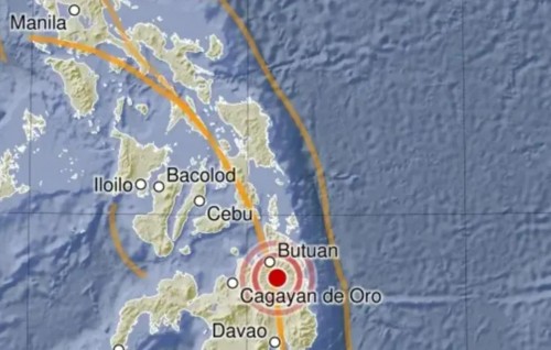 Earthquake striks Mindanao, Philippines