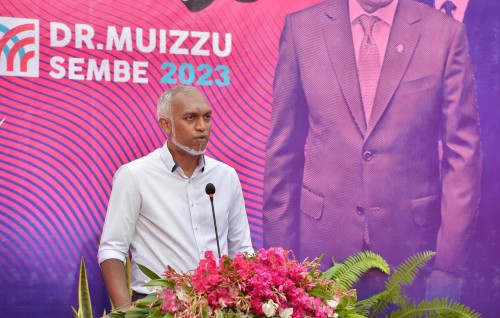 Verikamuge furathama aharu Shangri-La Resort operation ah gennaanan: Muizzu